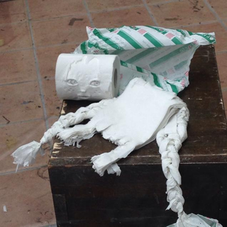 Illustration for article titled Oh Hi, Terrifying Toilet Paper